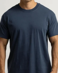 Tops & T-Shirts*Billabong Premium Wave Wash T-Shirt Dusty Navy
