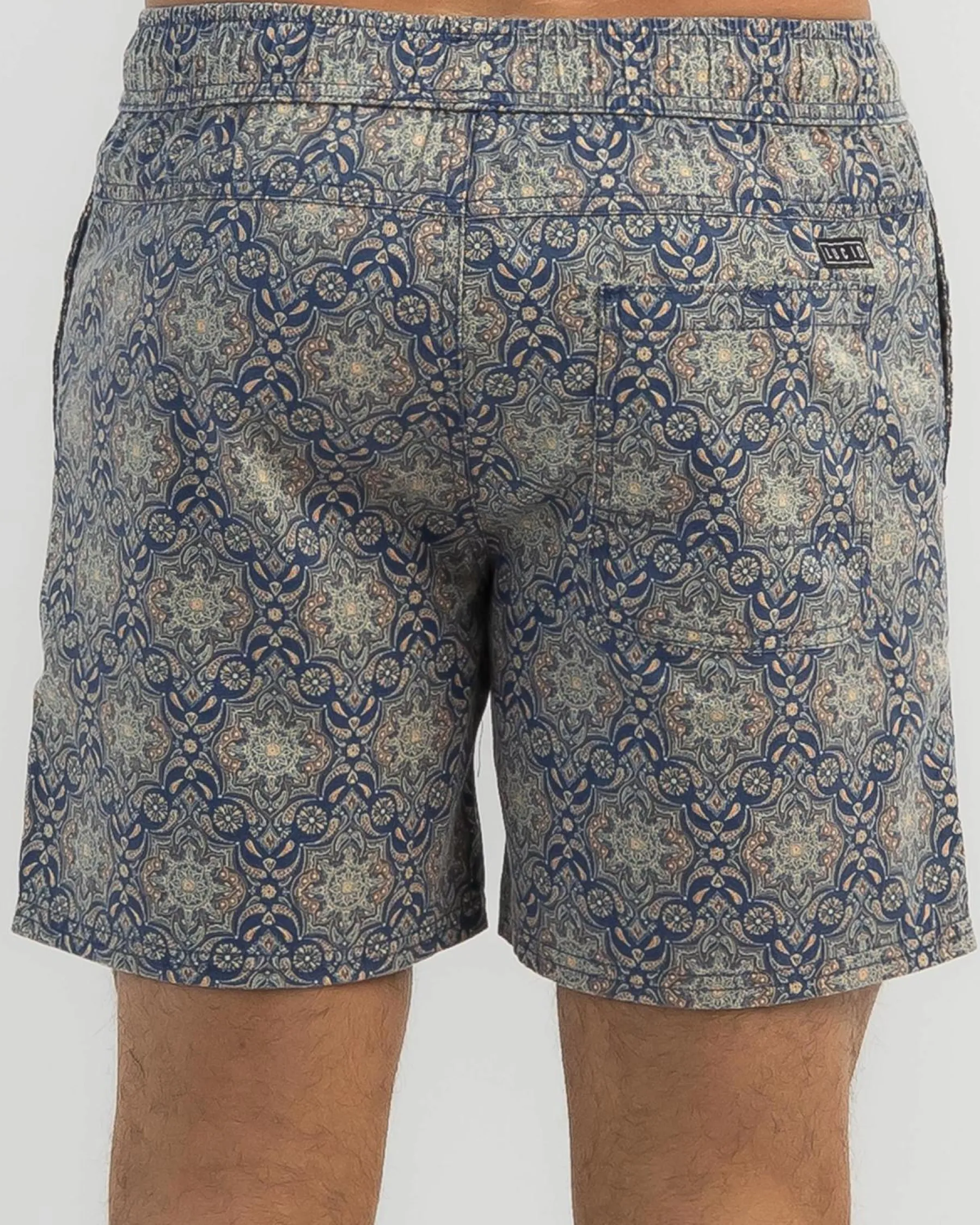 Shorts & Bottoms*Lucid Prime Elastic Waist Shorts Navy