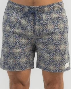 Shorts & Bottoms*Lucid Prime Elastic Waist Shorts Navy