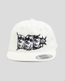 Headwear*Volcom Product Of Japan Snapback Cap White