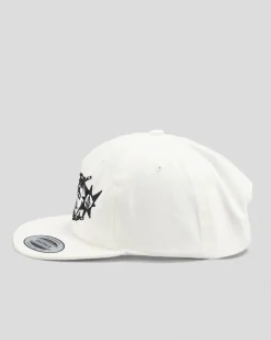 Headwear*Volcom Product Of Japan Snapback Cap White
