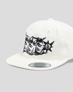 Headwear*Volcom Product Of Japan Snapback Cap White