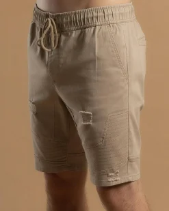 Denim|Shorts & Bottoms*Lucid Promenade Walk Shorts Stone