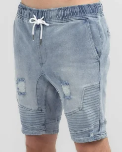 Shorts & Bottoms*Lucid Promenade Walk Shorts Mid Blue