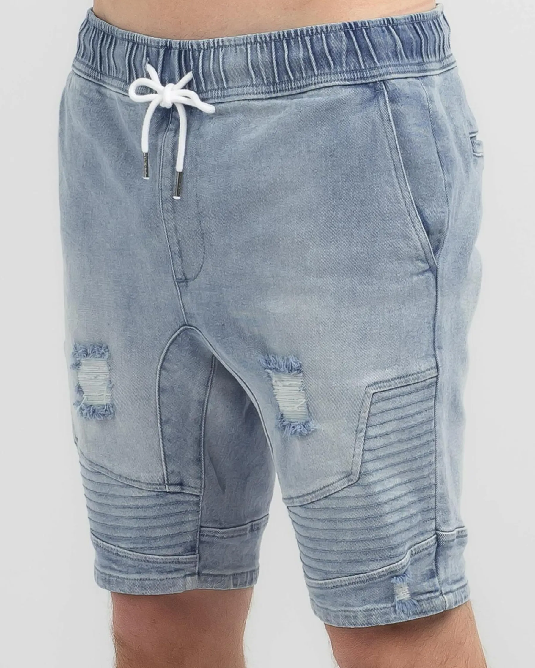 Shorts & Bottoms*Lucid Promenade Walk Shorts Mid Blue