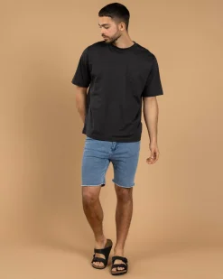 Denim|Shorts & Bottoms*Skylark Prophecy Walk Shorts Mid Blue