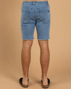 Denim|Shorts & Bottoms*Skylark Prophecy Walk Shorts Mid Blue