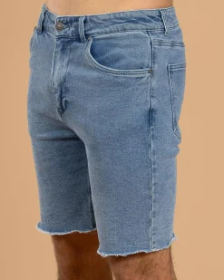 Denim|Shorts & Bottoms*Skylark Prophecy Walk Shorts Mid Blue