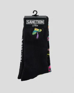 Socks*Sanction Psyche Socks 2 Pack Multi