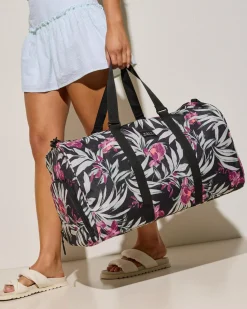Travel Accessories|Bags*Roxy Pumpkin Spice Travel Bag Anthracite Wind Swept Floral