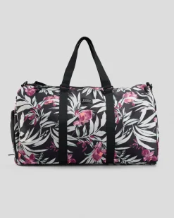 Travel Accessories|Bags*Roxy Pumpkin Spice Travel Bag Anthracite Wind Swept Floral