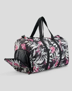 Travel Accessories|Bags*Roxy Pumpkin Spice Travel Bag Anthracite Wind Swept Floral