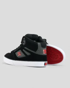 Sneakers*DC Shoes Pure High-Top WC Shoes Black/red/black