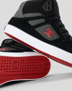 Sneakers*DC Shoes Pure High-Top WC Shoes Black/red/black