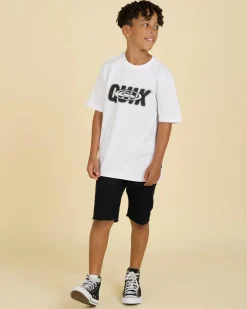 Tops & T-Shirts*Quiksilver Quick Fade T-Shirt White