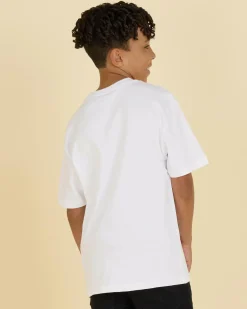 Tops & T-Shirts*Quiksilver Quick Fade T-Shirt White