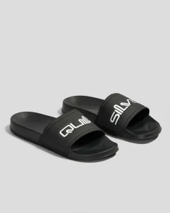 Slides*Quiksilver Sessions Slides Black 2