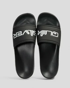 Slides*Quiksilver Sessions Slides Black 2