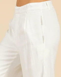 New Quin Vanessa Pants Women Sets|Linen Blend
