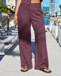 Sale Quin Vanessa Pants Women Sets|Linen Blend