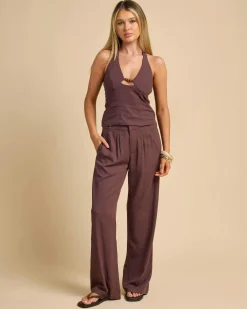 Sale Quin Vanessa Pants Women Sets|Linen Blend