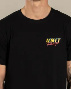 Tops & T-Shirts*Unit Racing Team T-Shirt Black