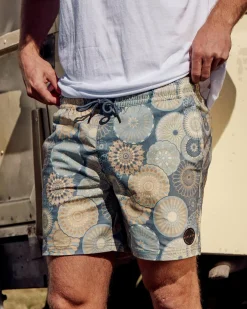 Outlet Radial Elastic Waist Shorts Shorts & Bottoms