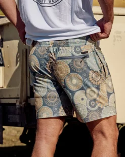Outlet Radial Elastic Waist Shorts Shorts & Bottoms