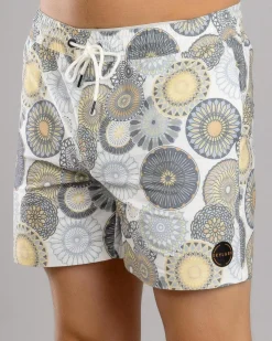 Clearance Radial Elastic Waist Shorts Shorts & Bottoms