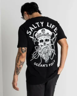 Tops & T-Shirts*Salty Life Raider T-Shirt Black