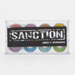 Skateboards & Scooters|Skateboards & Scooters*Sanction Rainbow ABEC 7 Skateboard Bearings Multi