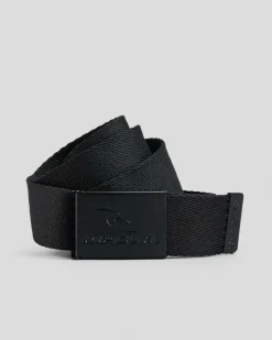Belts*Rip Curl Rando Web Bet Black
