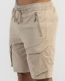 Shorts & Bottoms*Lucid Ranked Walk Shorts Stone