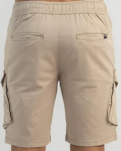 Shorts & Bottoms*Lucid Ranked Walk Shorts Stone