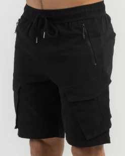 Shorts & Bottoms*Lucid Ranked Walk Shorts Black