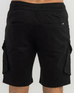 Shorts & Bottoms*Lucid Ranked Walk Shorts Black