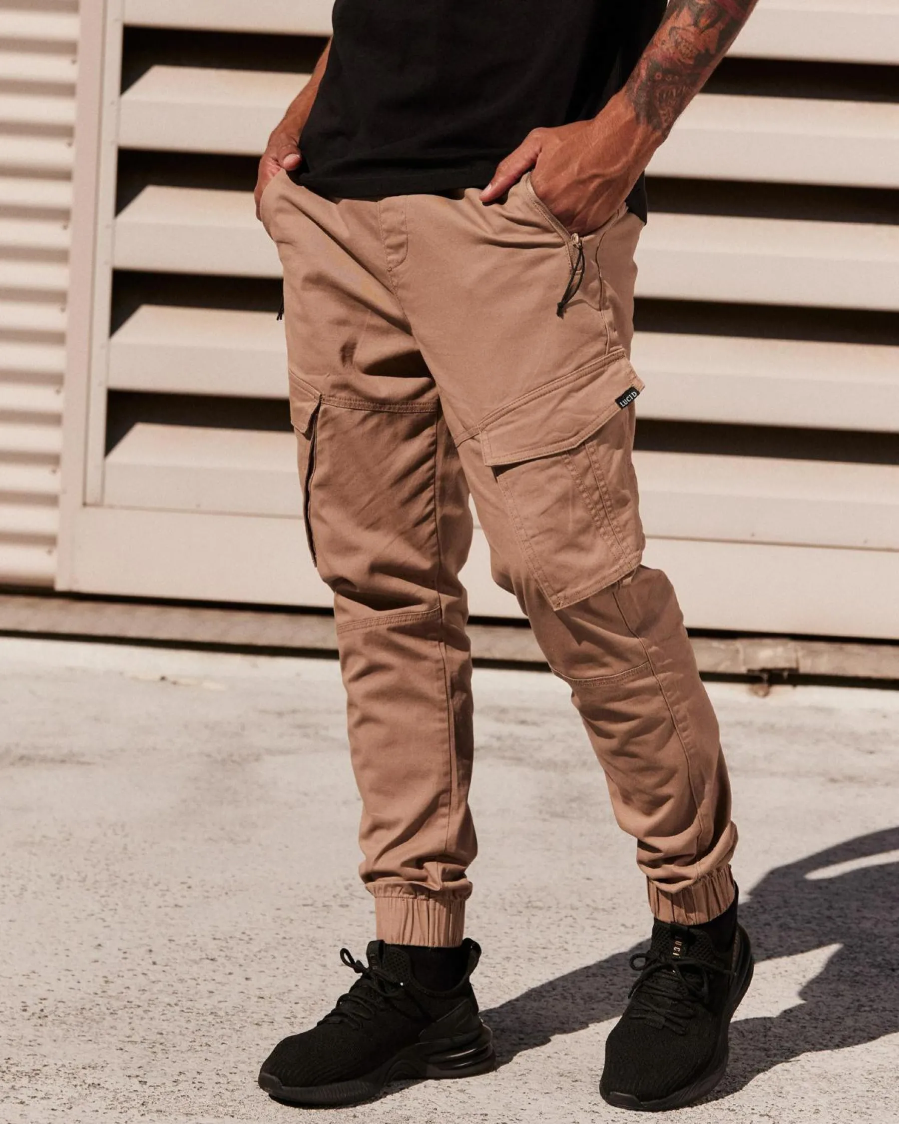 Shorts & Bottoms*Lucid Ranking Jogger Pants Tan