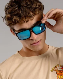 Sunglasses*Salty Life Rapture Sunglasses Matte Black/blue