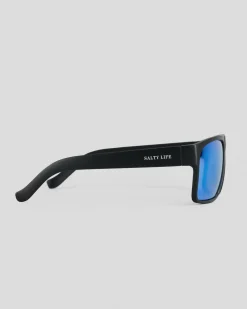 Sunglasses*Salty Life Rapture Sunglasses Matte Black/blue