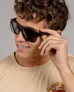Sunglasses*Salty Life Rapture Sunglasses Matte Tortoise/black