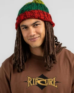 Headwear*Miscellaneous Rasta Dreadlock Beanie Multi