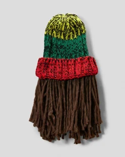 Headwear*Miscellaneous Rasta Dreadlock Beanie Multi