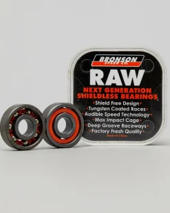 Skateboards & Scooters|Skateboards & Scooters*Bronson Speed Co Raw Bearings Orange/black