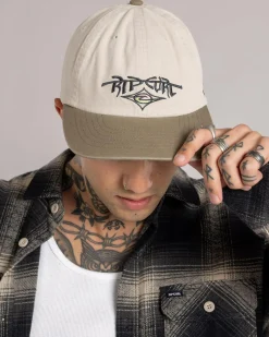 Headwear*Rip Curl Raw Energy Art Adjust Cap Olive