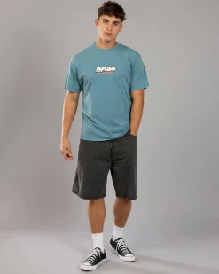 Tops & T-Shirts*Rip Curl Raw Energy Bubble T-Shirt Storm Blue