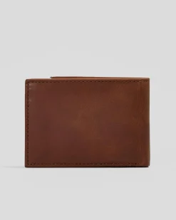 Outlet Raw Energy RFID Slim Leather Wallet Wallets