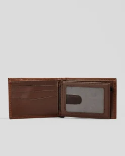 Outlet Raw Energy RFID Slim Leather Wallet Wallets