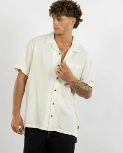Tops & T-Shirts*Rip Curl Raw Energy Stripe S/S Shirt Bone