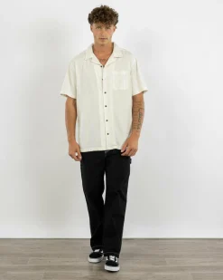 Tops & T-Shirts*Rip Curl Raw Energy Stripe S/S Shirt Bone