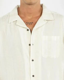 Tops & T-Shirts*Rip Curl Raw Energy Stripe S/S Shirt Bone